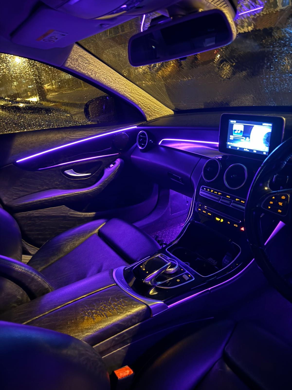 Mercedes C Class (W205) Ambient Lighting - App Control