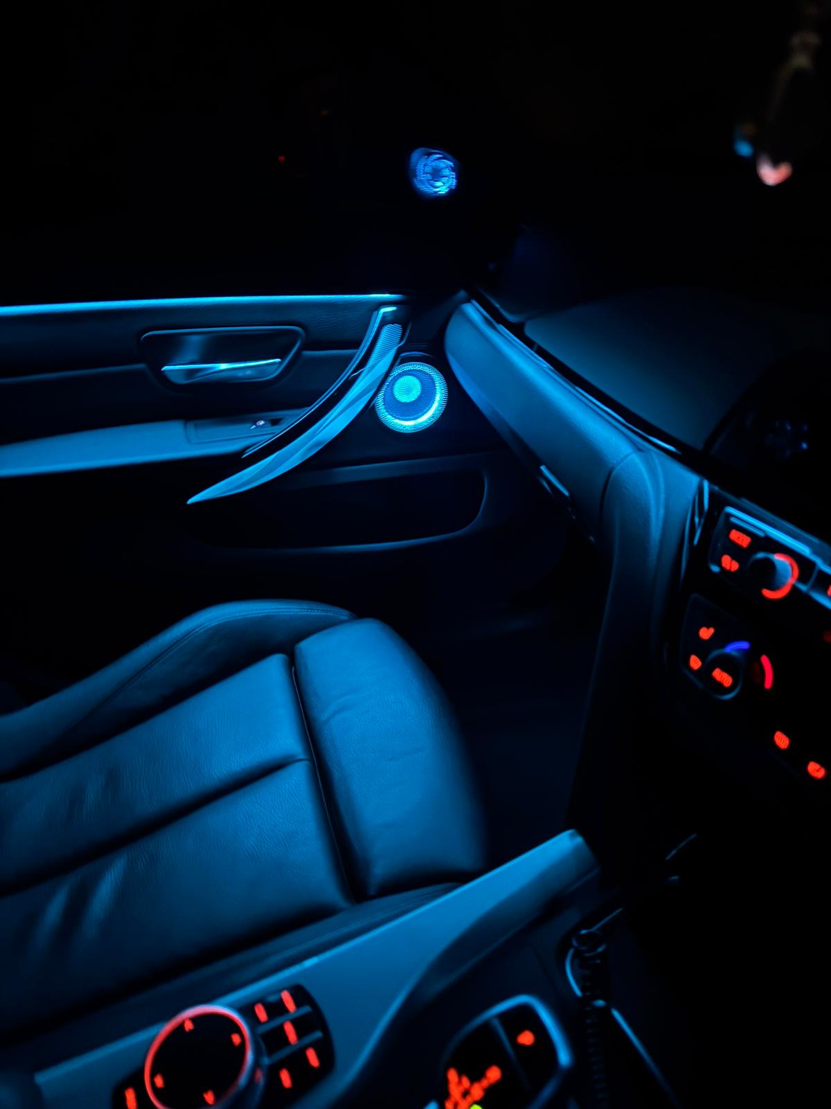 BMW 3 Series F3X - iDrive Coded Ambient Lighting Kit