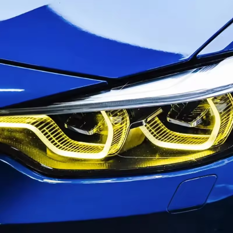 BMW 4 Series (2018-2020) Yellow CS Style DRL Board