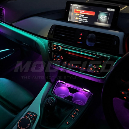 BMW 3 Series F30/F31/F34/F80 (2013-2020) - iDrive Coded Ambient Lighting Kit