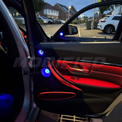 BMW 3 Series F30/F31/F34/F80 (2013-2020) - iDrive Coded Ambient Lighting Kit