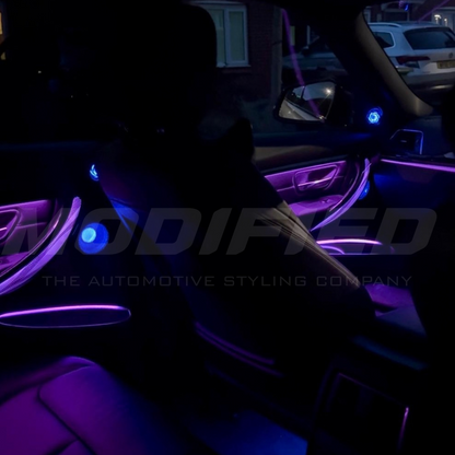 BMW 3 Series F30/F31/F34/F80 (2013-2020) - iDrive Coded Ambient Lighting Kit