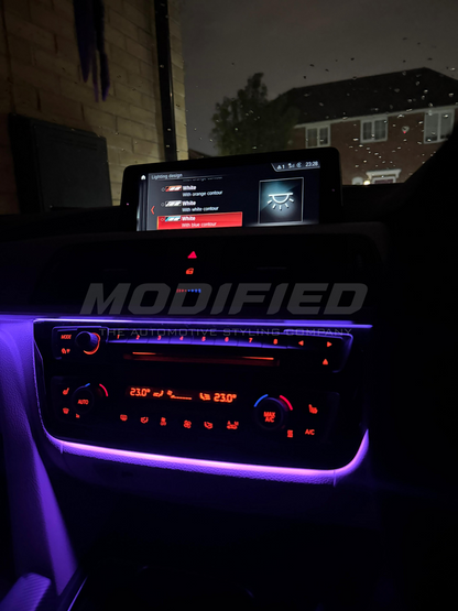 BMW 4 Series F3X iDrive Coded Ambient Lighting