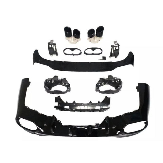 Mercedes CLA 2019-2023 AMG Diffuser & Quad Exhaust Tips