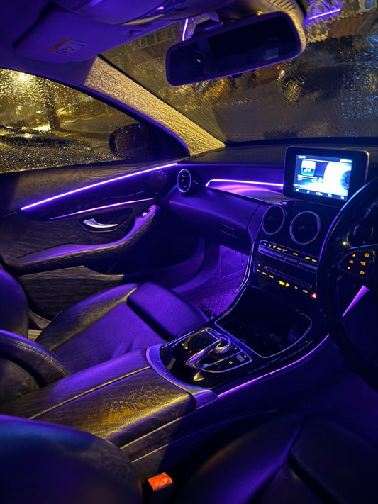 Mercedes C Class (W205) Ambient Lighting - App Control