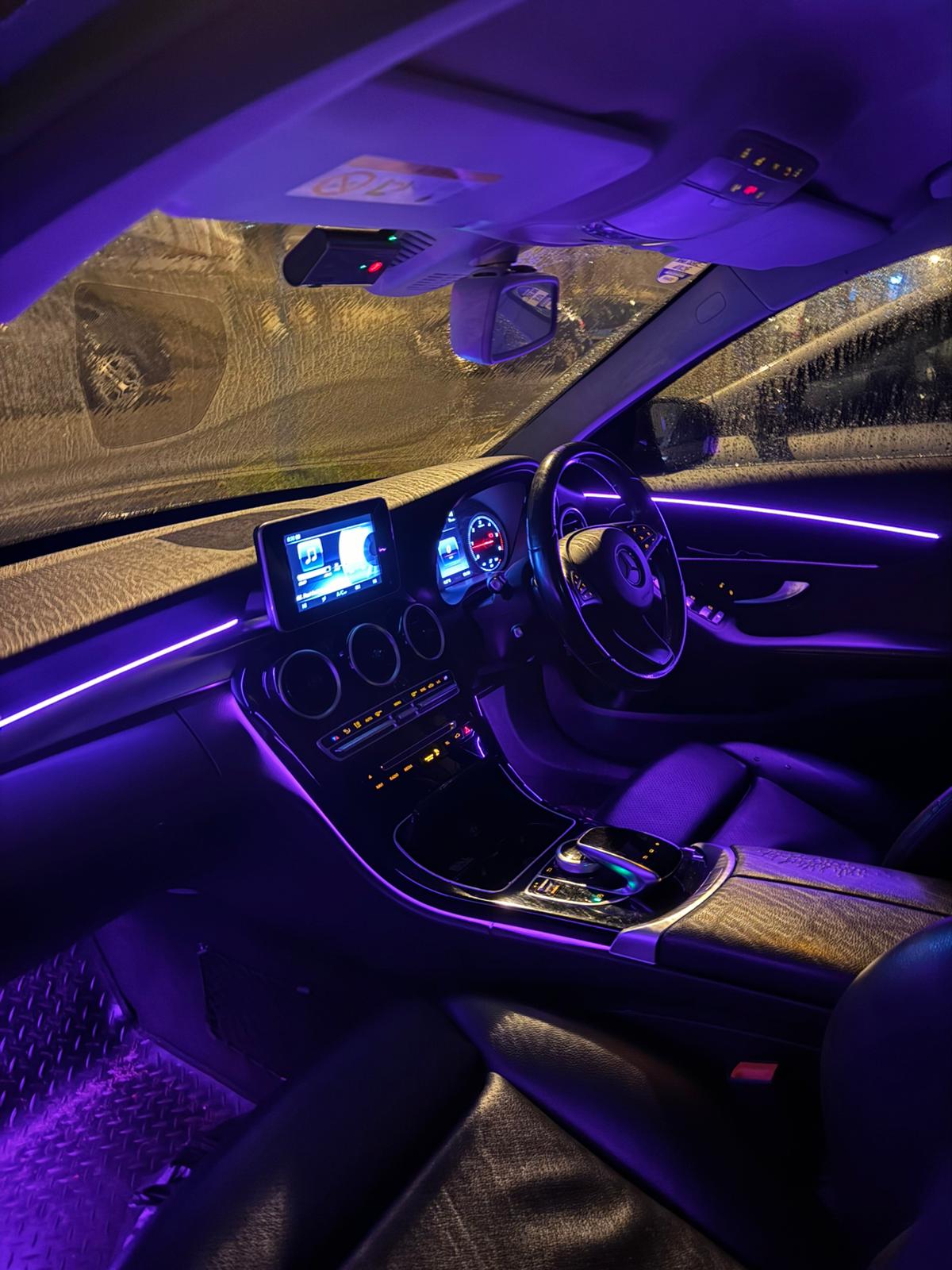 Mercedes C Class (W205) Ambient Lighting - App Control