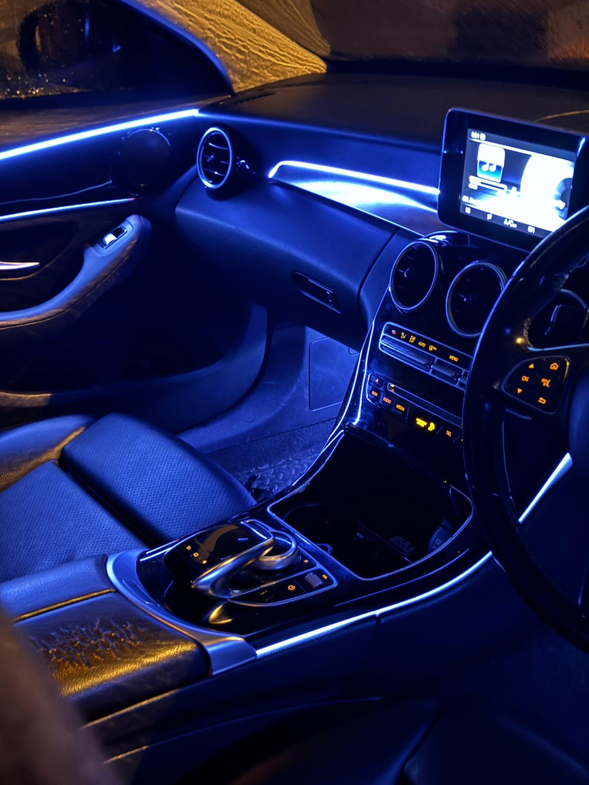 Mercedes C Class (W205) Ambient Lighting - App Control