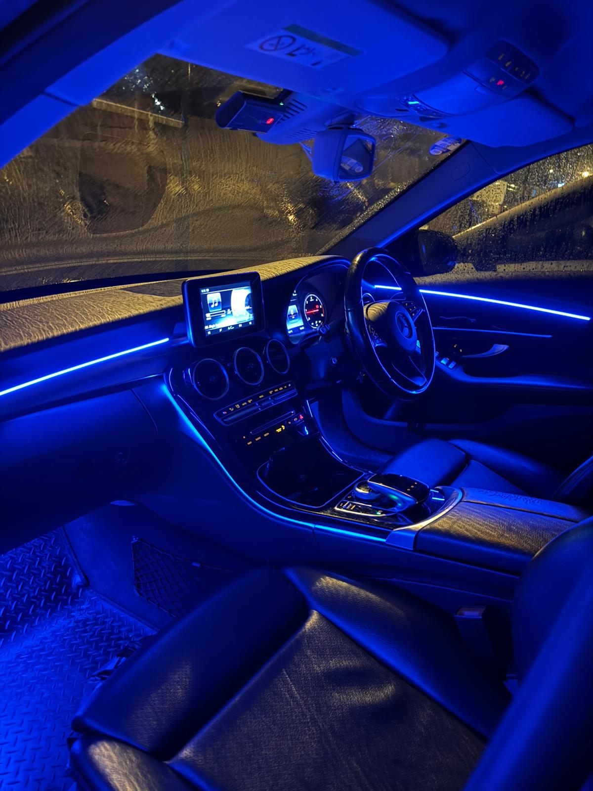 Mercedes C Class (W205) Ambient Lighting - App Control