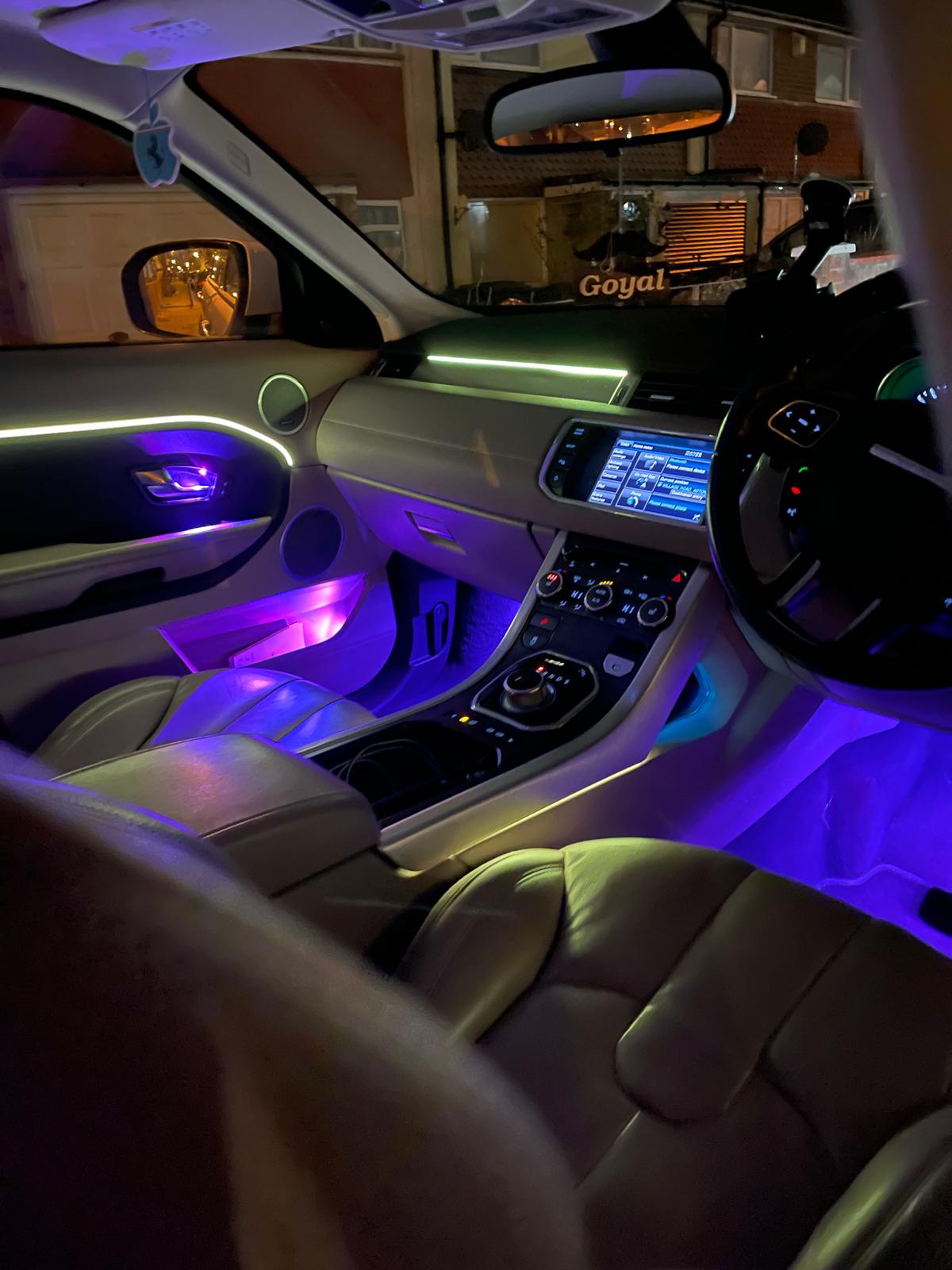 Range Rover Ambient Lighting - App Control