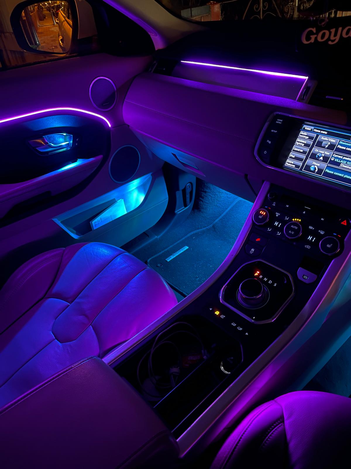 Range Rover Ambient Lighting - App Control