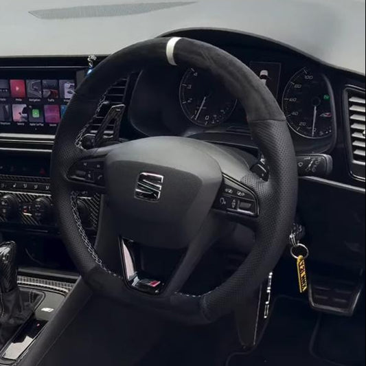 MK3 Seat Leon FR - Steering Wheel Cover