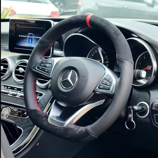 W205 Mercedes C Class - Steering Wheel Cover