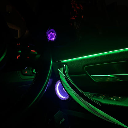 BMW 3 Series F30/F31/F34/F80 (2013-2020) - iDrive Coded Ambient Lighting Kit