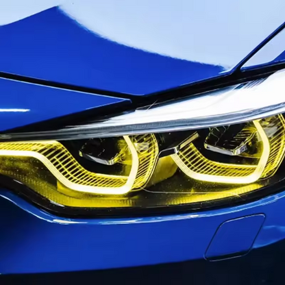 BMW 4 Series (2018-2020) Yellow CS Style DRL Board